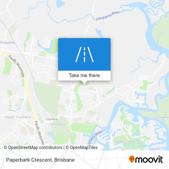 Paperbark Crescent map