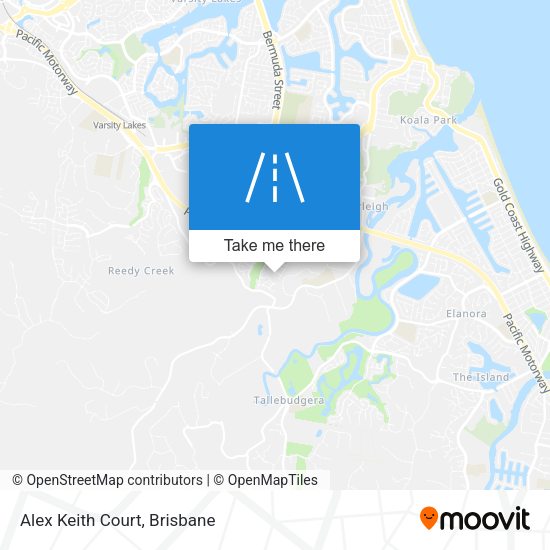 Alex Keith Court map
