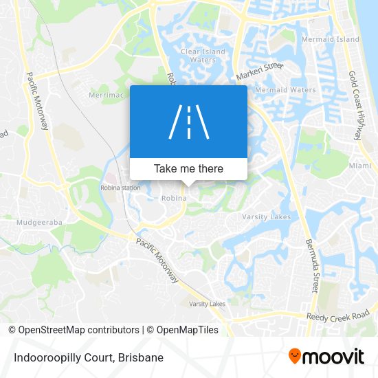 Indooroopilly Court map