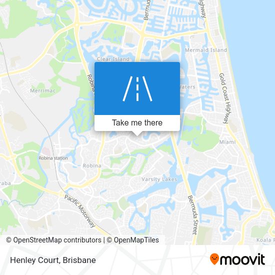 Henley Court map