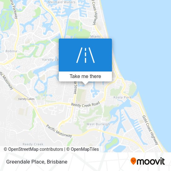 Greendale Place map