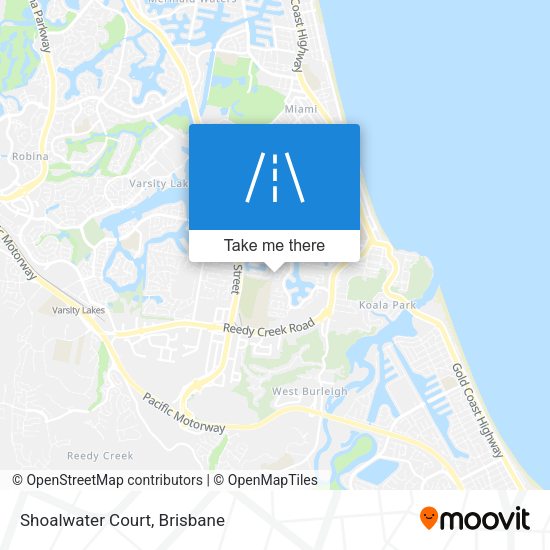 Shoalwater Court map