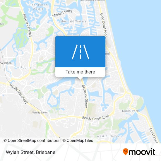 Wylah Street map