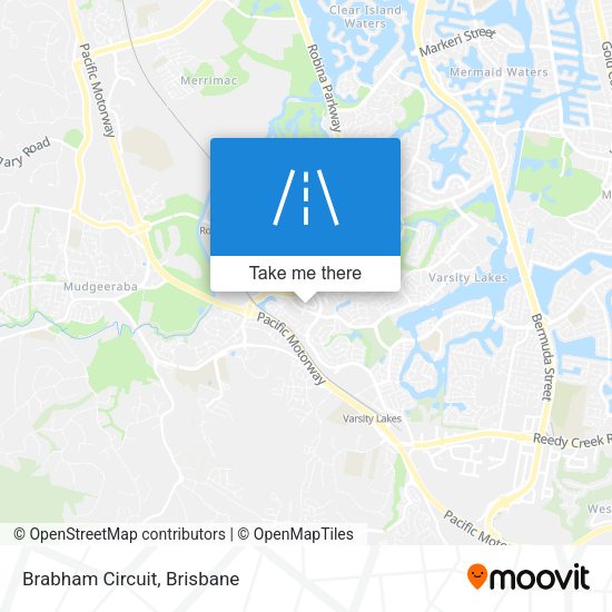 Brabham Circuit map