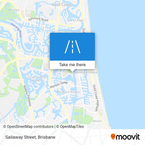 Sailaway Street map