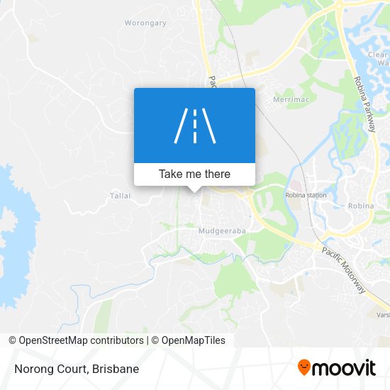 Norong Court map
