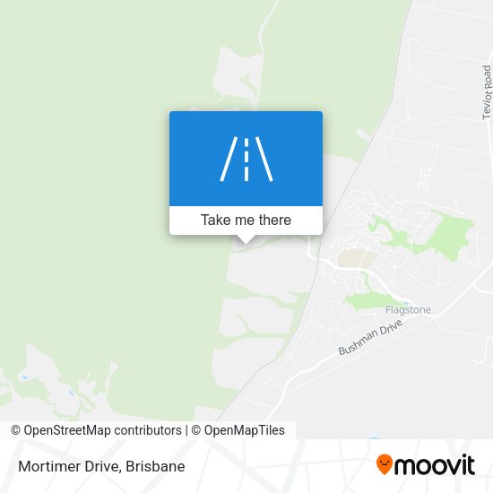 Mortimer Drive map