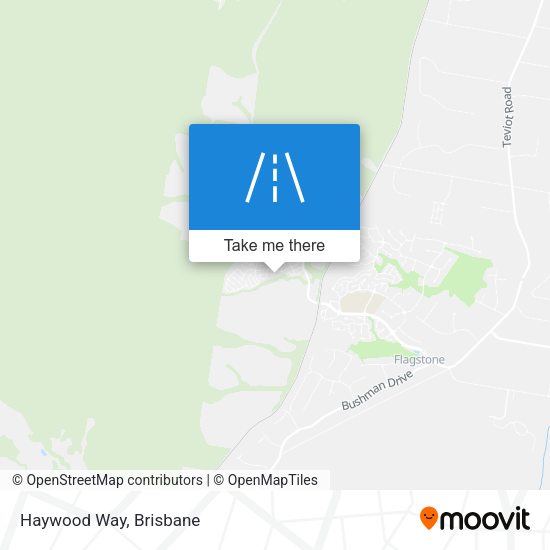 Haywood Way map