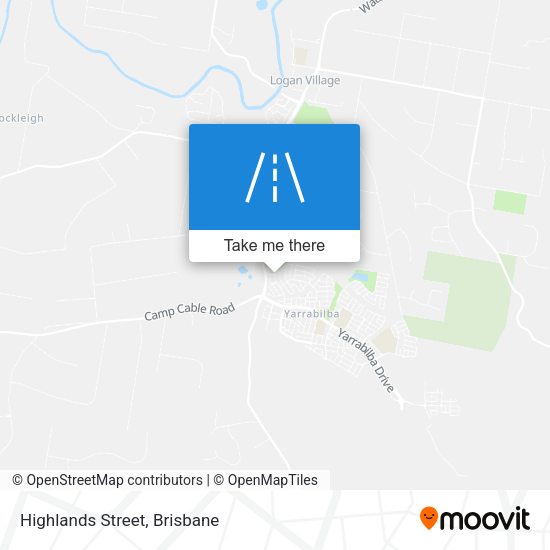 Highlands Street map