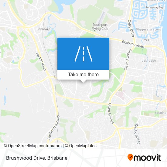 Brushwood Drive map