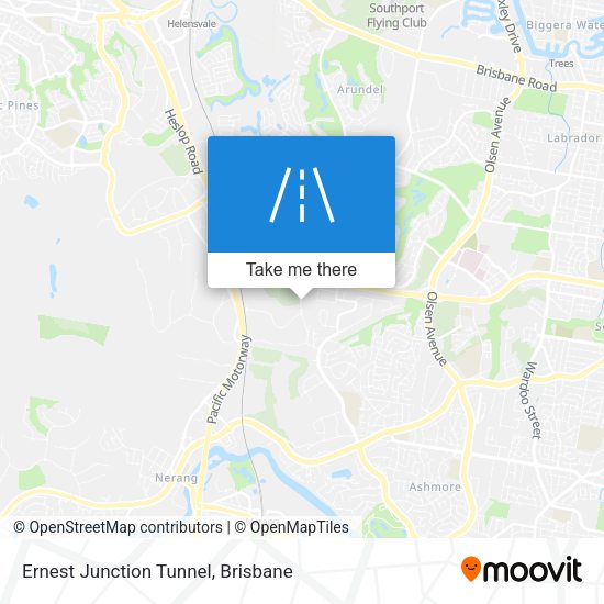 Ernest Junction Tunnel map