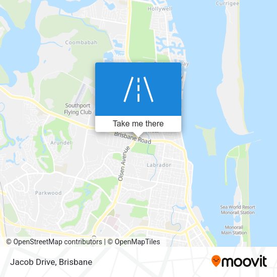 Jacob Drive map