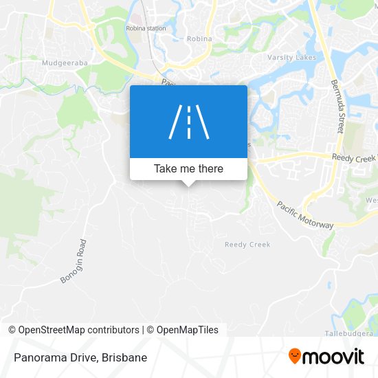 Panorama Drive map