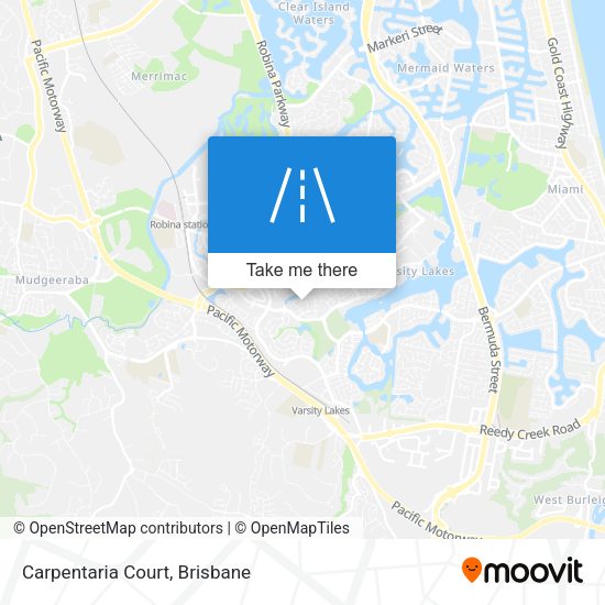 Carpentaria Court map