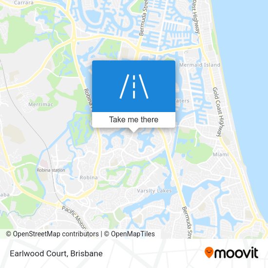 Earlwood Court map