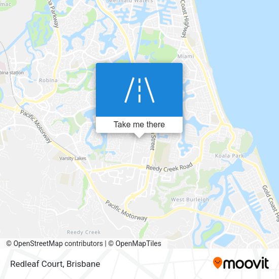 Redleaf Court map