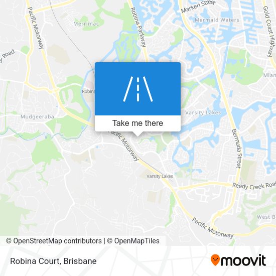 Robina Court map