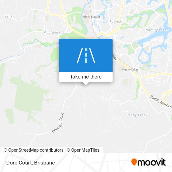Dore Court map