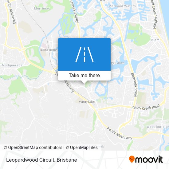 Leopardwood Circuit map