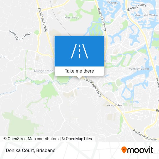 Denika Court map