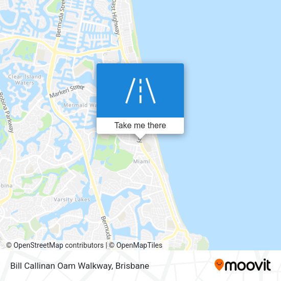 Bill Callinan Oam Walkway map
