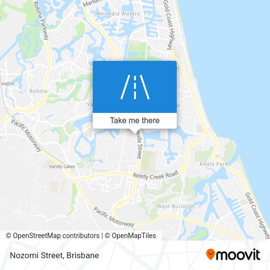 Nozomi Street map