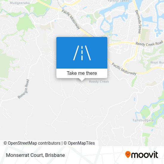 Monserrat Court map