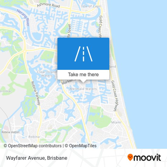 Wayfarer Avenue map