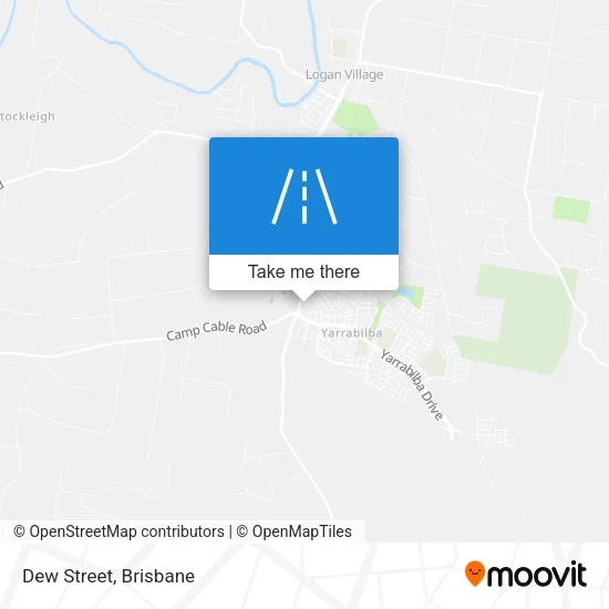 Dew Street map