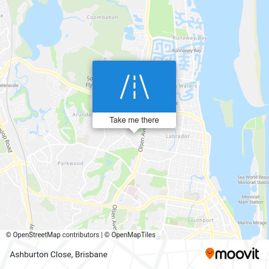 Ashburton Close map