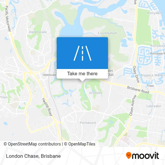 Mapa London Chase