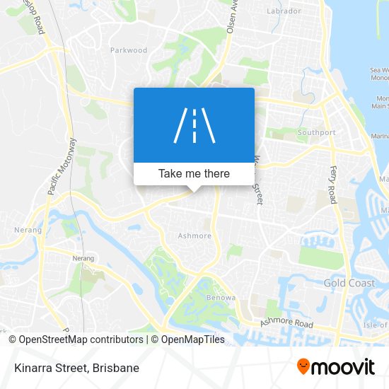 Kinarra Street map