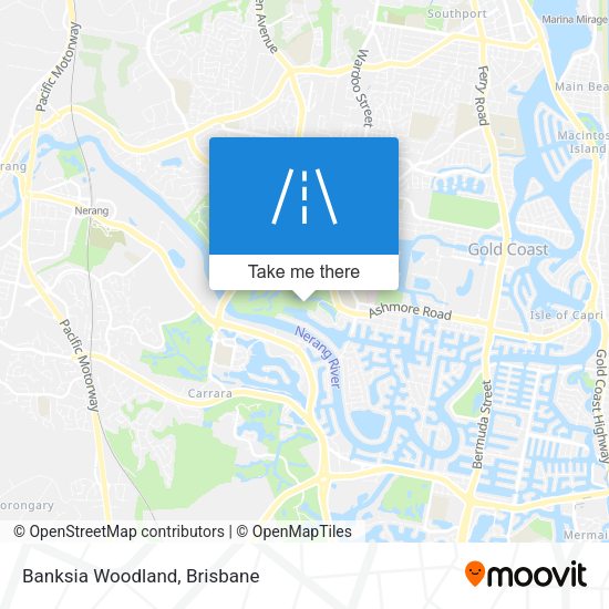 Banksia Woodland map