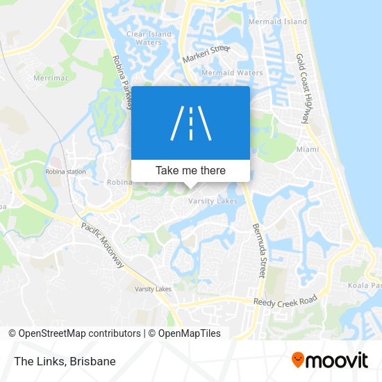 The Links map