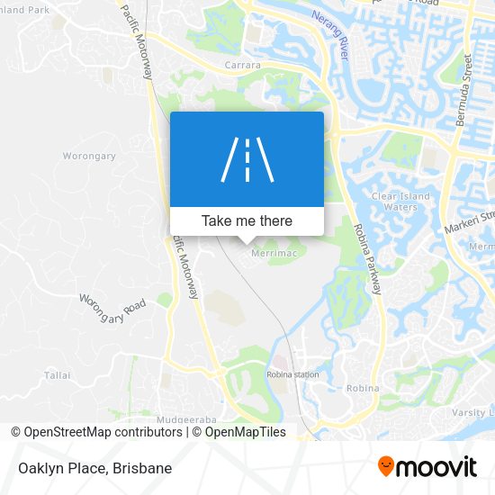 Oaklyn Place map