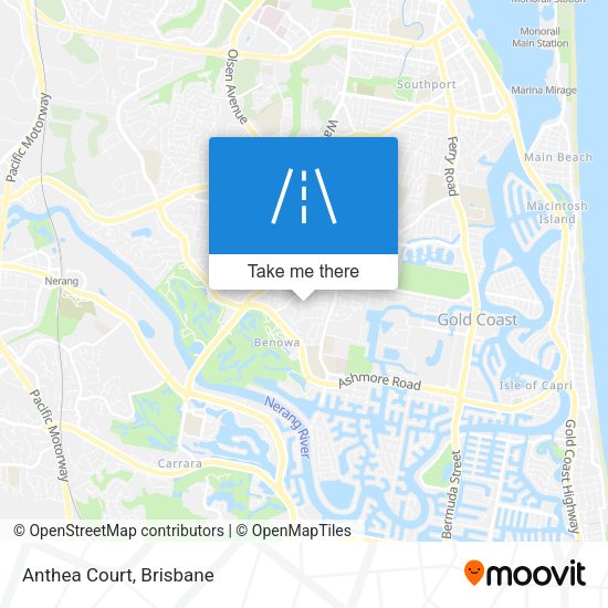 Anthea Court map