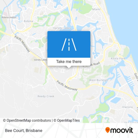 Bee Court map