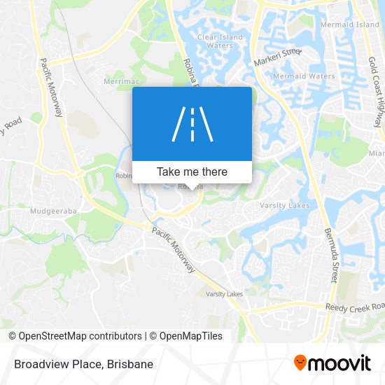 Broadview Place map