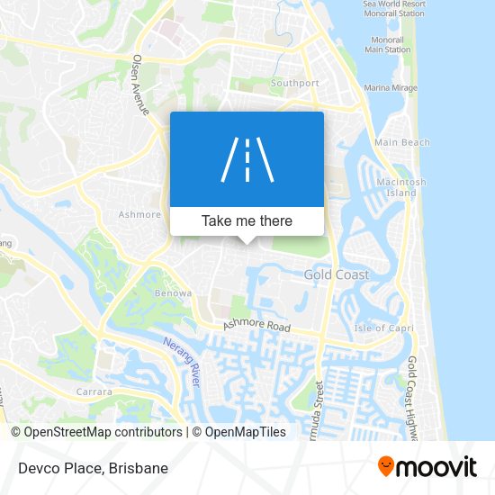 Devco Place map