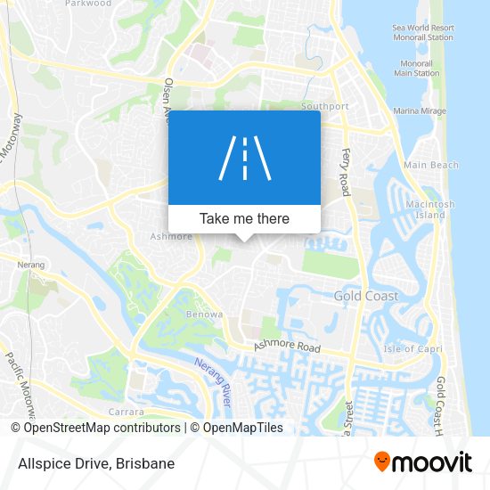 Allspice Drive map