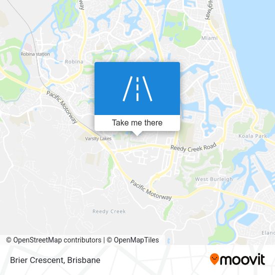 Brier Crescent map