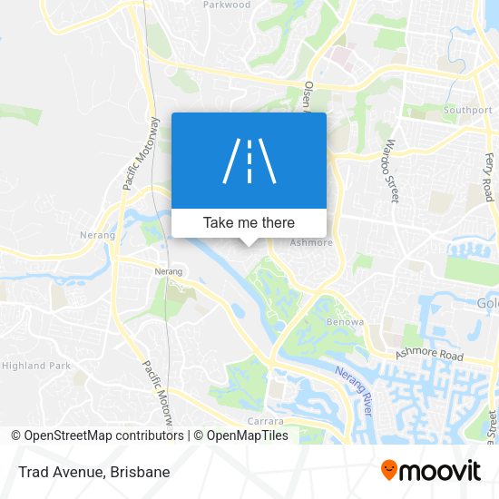Trad Avenue map