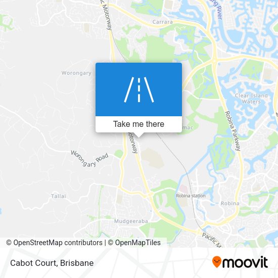 Cabot Court map