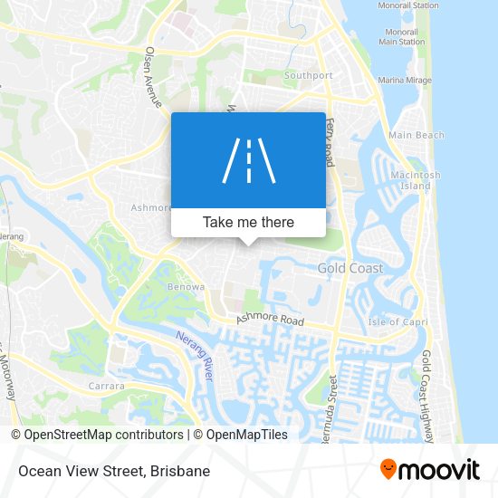 Ocean View Street map