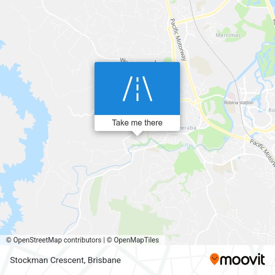 Stockman Crescent map