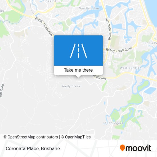 Coronata Place map