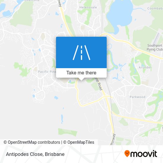 Antipodes Close map
