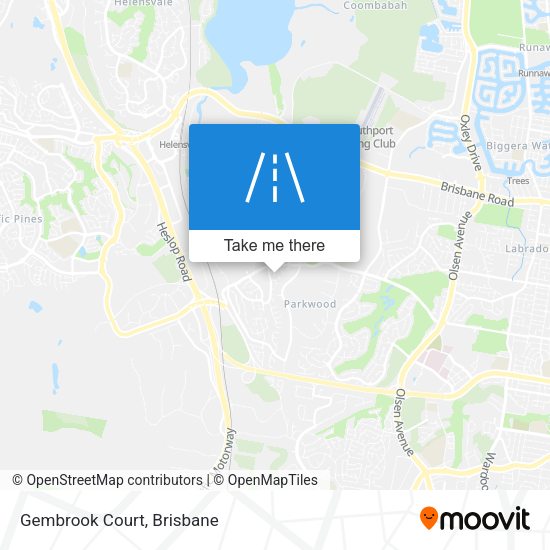 Gembrook Court map