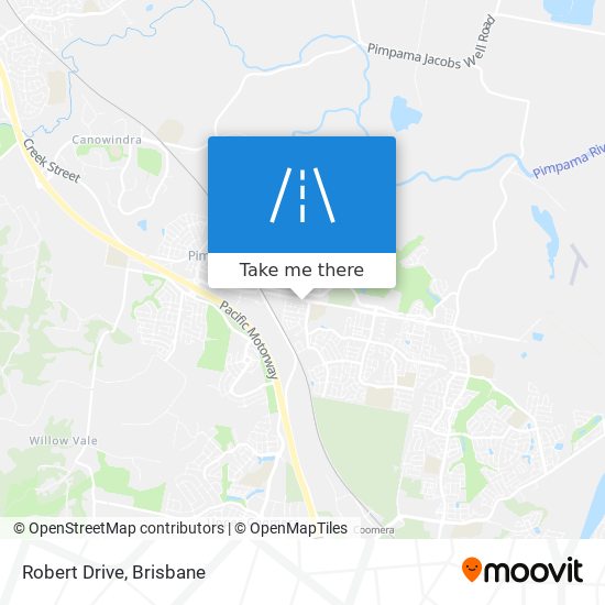 Robert Drive map