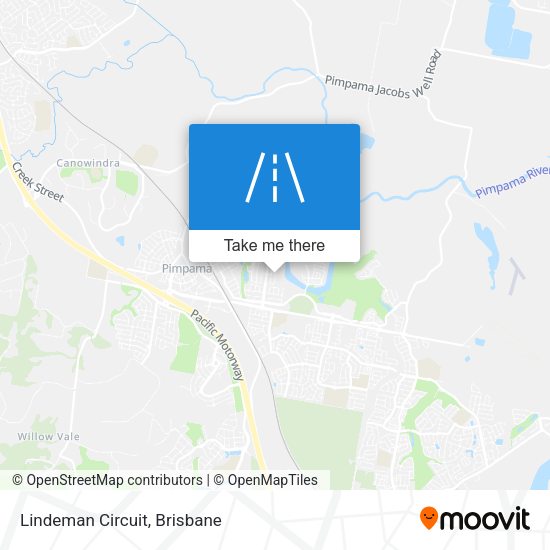Lindeman Circuit map